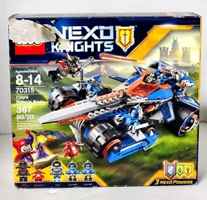 LEGO Nexo Knights: #70315 Clay’s Rumble Blade 367 Pieces 2016 Retired NEW Sealed - Picture 1 of 13