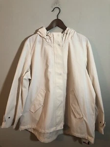 Women’s Jones New York Sport Rain Coat Cream Size XXL - Picture 1 of 6