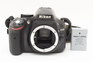 Nikon D5200 24.1 MP CMOS Digital SLR Camera Body w/battery Black #2366656 - Picture 1 of 12