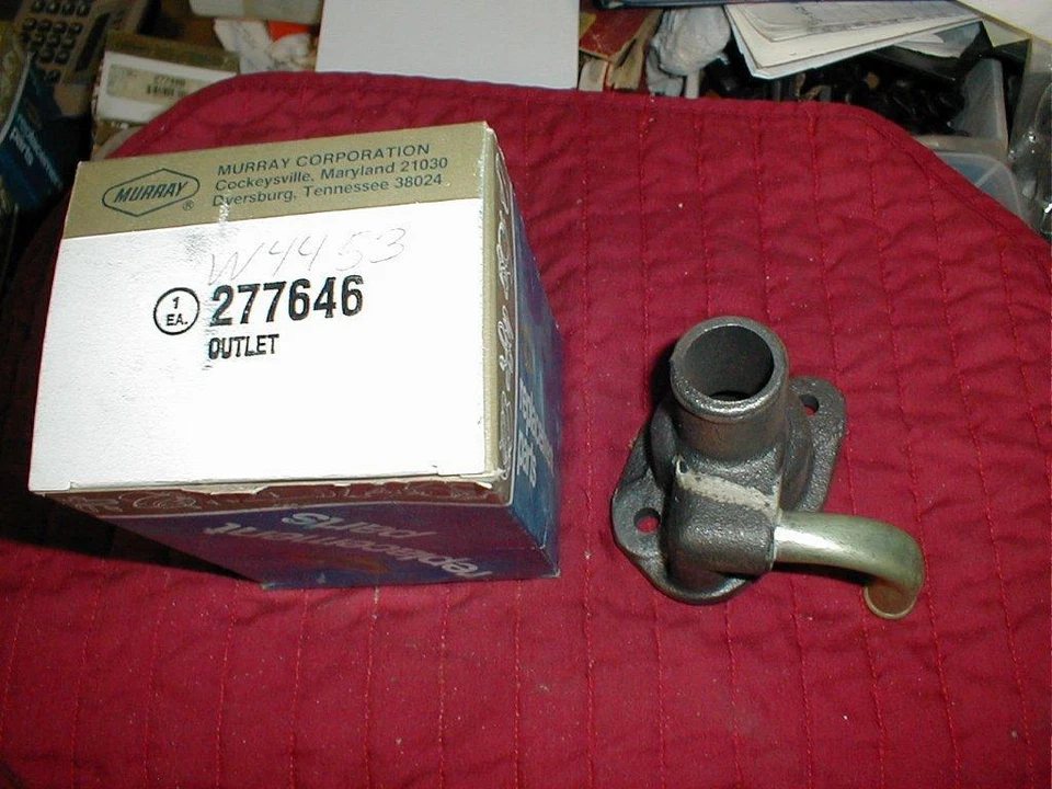 НОВЫЙ ИЗ СТАРЫХ ЗАПАСОВ BUICK 1981-3 3,8 ЛИТРА 6 ЦИЛИНДРОВ ТЕРМОСТАТ КОРПУС CENTURY REGAL - Изображение 1 из 1