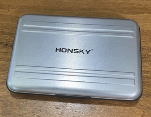 Aluminum Honsky SD & MicroSD Memory Card Carrying Case NEW - Picture 1 of 3