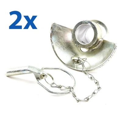 2 x Unterlenker Fangkugel mit Schale Set Kat. III / III 3 / 3 Unterlenkerkugel - Bild 1 von 2