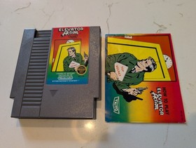 Elevator Action CART + MANUAL -- NES - NINTENDO