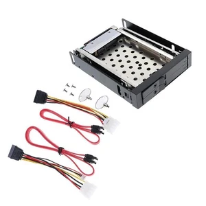 Boîtier de fond de panier de boîtier sans bac mobile pour disque dur SATA 2,5 - Photo 1/7