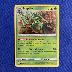 Carta Pokemon Tempesta Celeste Scettile 2018 10a/168 Cosmo Holo - NM - Foto 1 di 4