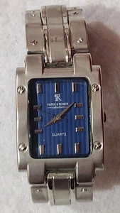 Patek & Roner Collection Stainless Steel Quartz Water Resistant Men's Watch - Picture 1 of 7