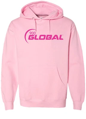 900 Global Bowling sudadera con capucha rosa Foto 1 de 2
