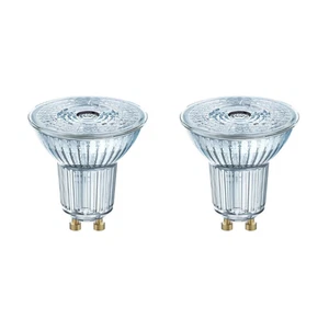Osram 2ER GU10 LED Reflektor Lampe Warmweiß PAR16 Leuchtmittel Spot 80W dimmbar - Bild 1 von 5
