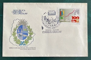 URUGUAY - * "WARSAW GHETTO UPRISING" - FDC - Picture 1 of 1