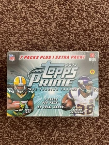 2013 Topps Prime Football Factory Sealed Blaster Box- Possible Autographs! - Picture 1 of 4