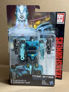 Flintlock & Sergeant Kup Transformers Titans Return 2016 Hasbro NEW SEALED - Picture 1 of 2