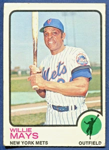 1973 Topps Willie Mays #305 Sehr guter Zustand - Bild 1 von 2