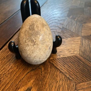 Fossil Stone Mineral, Polished Oval Egg EUC - Picture 1 of 4