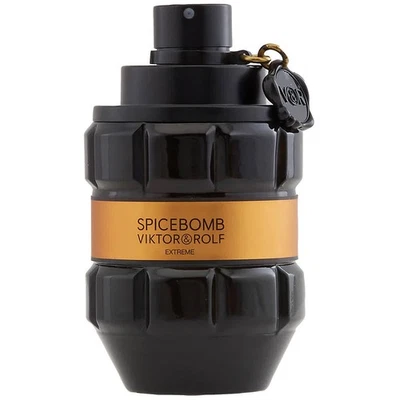 Viktor & Rolf Spicebomb Extreme Eau de Parfum Spray Masculino 3,0 oz Fragrâncias 3614270659706 - Imagem 1 de 4