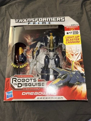 Hasbro Transformers Prime 2011 Deception Dreadwing Robots in Disguise 005 - Image 1 of 4