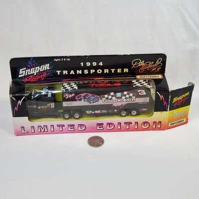 1994 Matchbox Snap-On Racing DALE EARNHARDT #3 Goodwrench Racing Transporter - Image 1 of 4