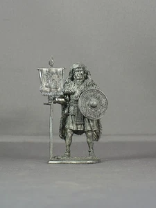 Roman Empire Vexillarius Vexillifer Standard Bearer metal figure miniature Flag - Picture 1 of 2