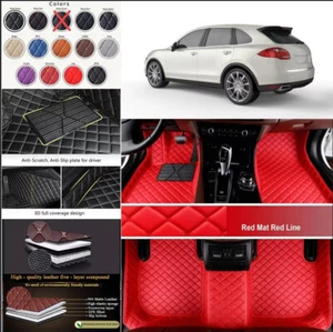 For Mercedes-Benz All Models Luxury Custom Waterproof Carpets Car Floor Mats - Bild 1 von 58