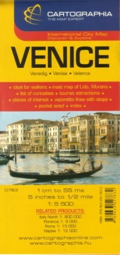 Mapa de Venecia, Italia, por Cartographia Foto 1 de 1