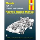 Mazda RX-7 GSL-SE (1979-1985) GS GSL Sportwagen Coupe Werkstatthandbuch Haynes