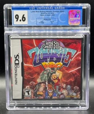 Little Red Riding Hood's Zombie BBQ Nintendo DS Sealed New CGC 9.6 A+ Graded - Image 1 of 2