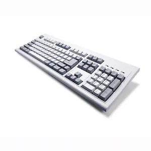 ELSRA Full Size Classic USB Wired Retro Keyboard with Numeric Keypad KB-6868 - Picture 1 of 7