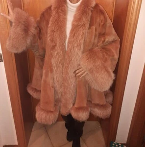 cappotto donna pelle e pelliccia - Foto 1 di 4