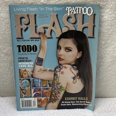 TATTOO FLASH Magazine #116 December 2012 No Ads All Color - Image 1 of 3