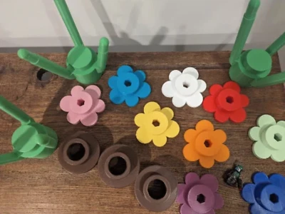 PARTS for Life-Sized Lego Brick Flower | Large Lego Interchangeable Parts Set - Image 1 of 4