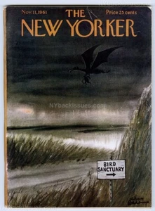 New Yorker magazine November 11 1961 Charles Addams John Cheever Norman Mailer - Picture 1 of 4