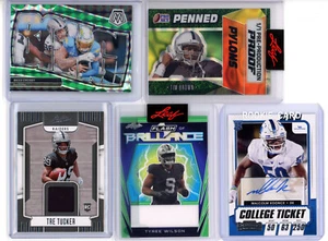 Las Vegas Raiders 10 Karten Lot 1/1 Auto Jersey RC Serie Ashton Jeanty Maxx Brock - Bild 1 von 4