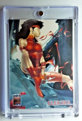1997 Fleer/Skybox. Marvel Premium Card 11 ELEKTRA - Image 1 of 3