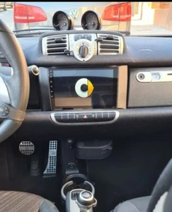 Stereo Navigatore Android 14 Wi-Fi 5G QLED CarPlay Smart 451 Fortwo Brabus GPS - Foto 1 di 12