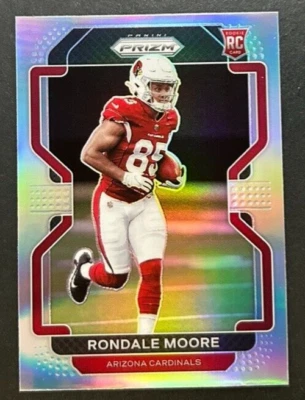 2021 Panini Prizm - Rondale Moore #V-347 Cardinals - RC Silver Prizm Variation - Image 1 of 2