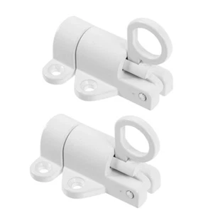 2 Pcs Aluminum Alloy Pin Cabinet Latch Lock Door Flush Bolt Latches - Picture 1 of 12