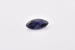 1,48 ct. IOLITH MARQUISE 5,80X12,20 MM VIOLETT TIEFBLAU AAA FARBE 100% NATUR - Bild 1 von 7