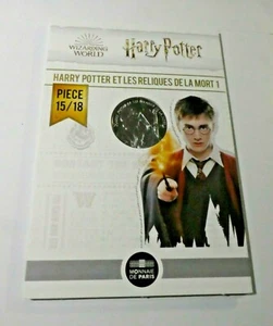 PIECE COIN 10 Euros Argent LIMITED HARRY POTTER ET LES RELIQUES DE LA MORT 15/18 - Picture 1 of 2