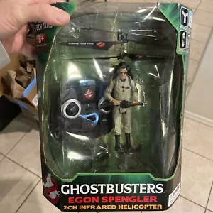 World Tech Toys Ghostbusters Helicopter Drone Egon Spengler Rare Wireless - Picture 1 of 5