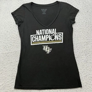 Blue84 UCF Knights Women's Medium 2017 National Champions Black Graphic T Shirt - Picture 1 of 12