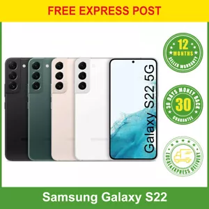 New Unlocked Samsung Galaxy S22/S22+Plus/ S22 Ultra 256G 5G Mobile Free Express - Picture 1 of 12