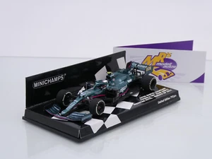 Minichamps 417210605 # Aston Martin AMR21 F1 Monaco GP 2021 " S. Vettel " 1:43 - Bild 1 von 3