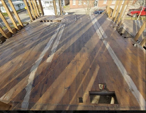 Architectural Salvage Reclaimed Wood Flooring Circa 1877 Home Antique Barn USA Cover