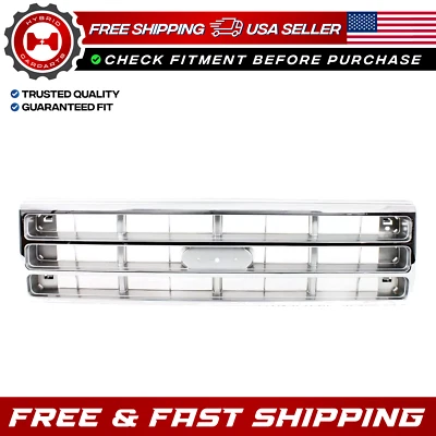 Nueva parrilla delantera para Ford F-150 F-250 Bronco F-Super 1987-1988 Foto 1 de 4