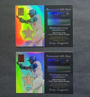 2003 Topps Tribute Contemporary Edition Perennial All-Stars Gary Sheffield /50 - Image 1 of 2