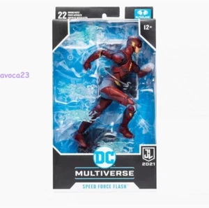 McFarlane Toys DC Multiverse Justice League Snyder Speed Force Flash Figure New - Picture 1 of 5