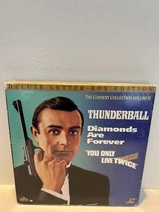 "The Connery Collection Volume II (2)" Letterbox Box Set Laserdisc LD - Picture 1 of 17