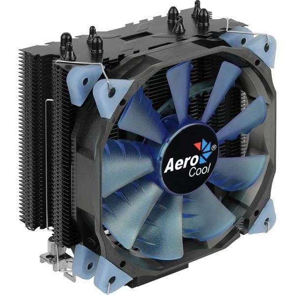 Aerocool Verkho 4 Dark CPU cooler - 120mm - Image 1 of 3
