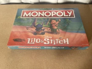 MONOPOLY: Disney Lilo & Stitch Board Game SEALED UNOPENED - Picture 1 of 7
