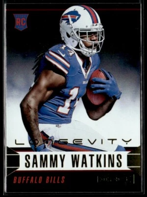 2014 Panini Rookies & Stars Gold Longevity Sammy Watkins Rookie Buffalo Bills - Image 1 of 2