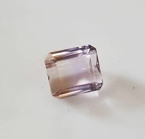 7.07 Ct Natural Gorgeous Bi Color Ametrine Emerald Cut Eye Clean AAA Quality Gem - Picture 1 of 12